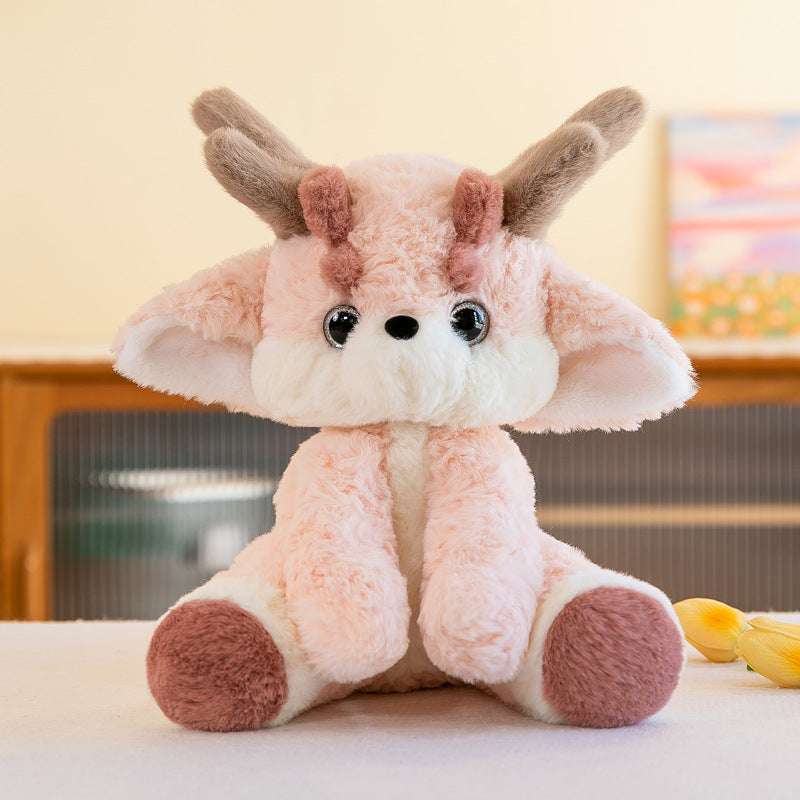 Pink Dragon Plush Toy