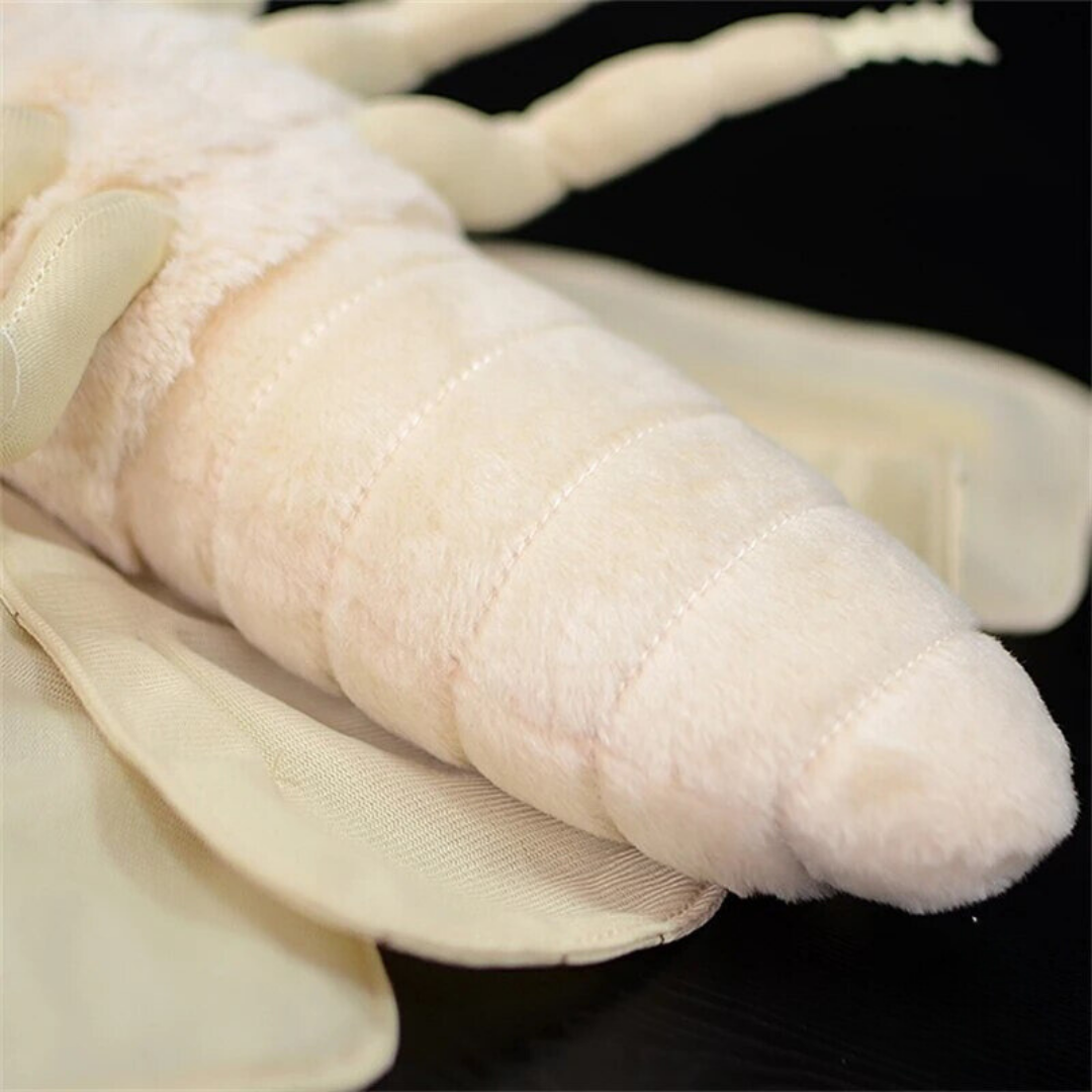 Rosy Maple Moth Plush Toy Realistic Silk Plush Moth