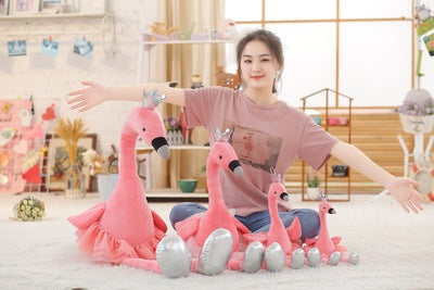 Pink flamingo plush toy UK