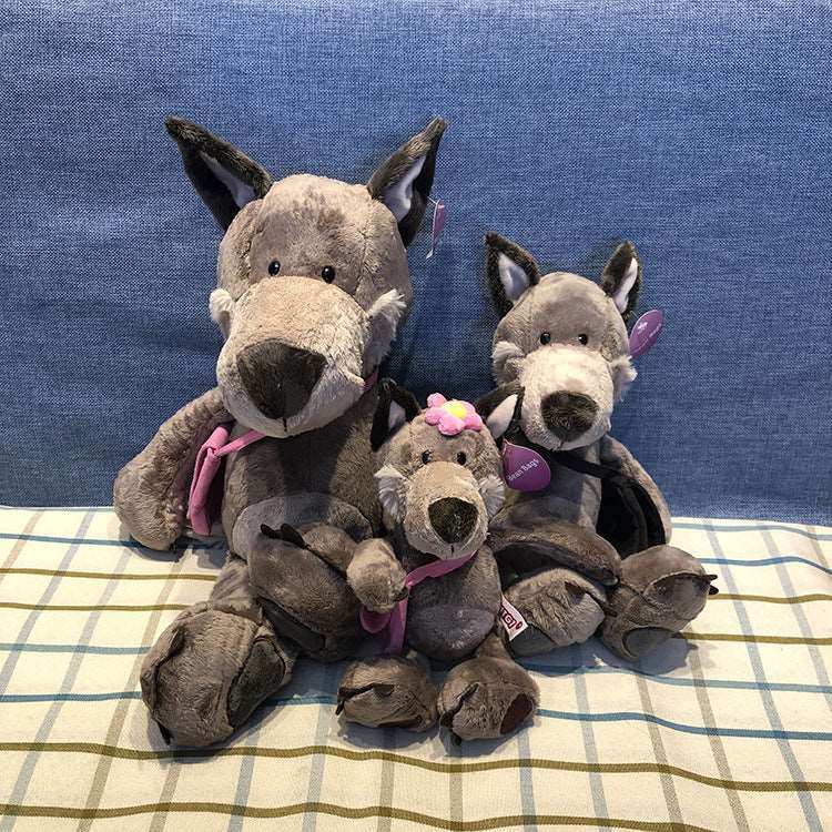 Wolf Velvet Doll Ragdoll