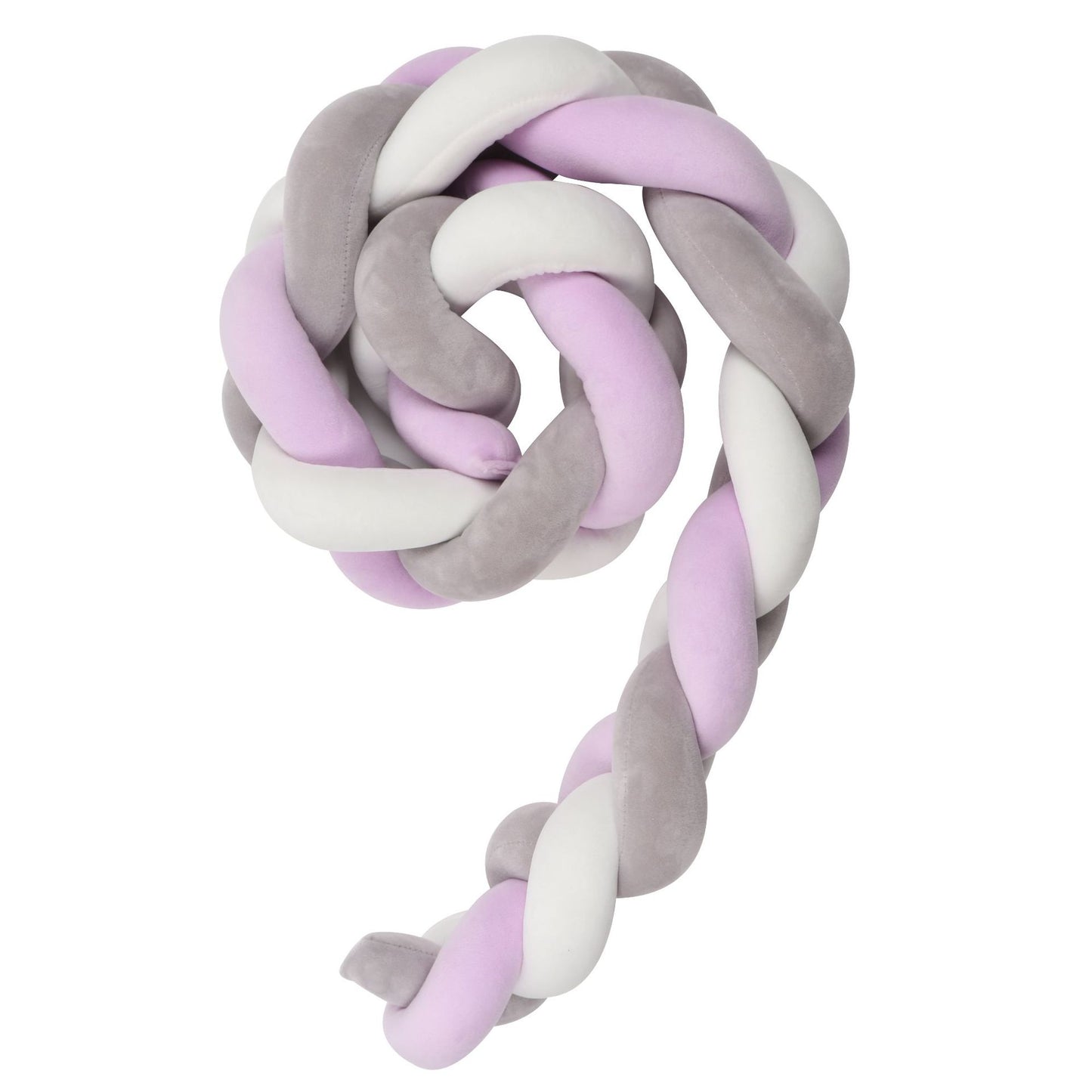 Braided Cot Bumper Baby Crib Protector