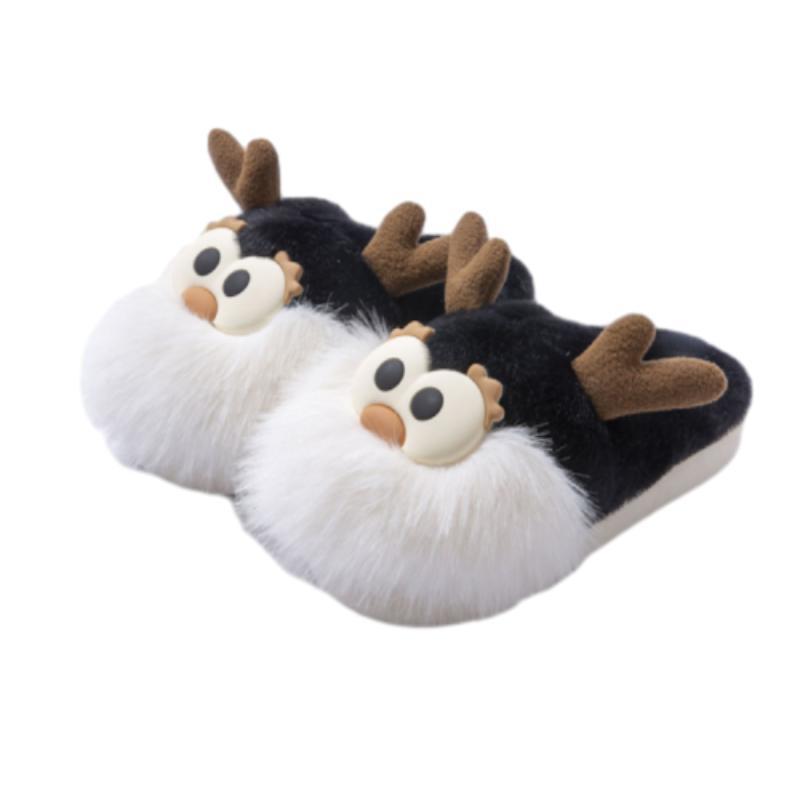 Reindeer Plush Slippers