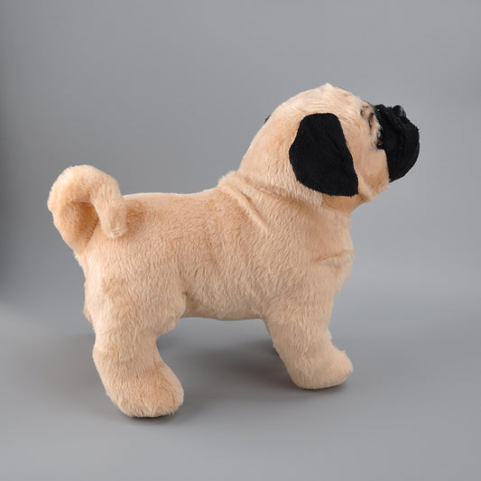 Simulation Pug Plush Toy