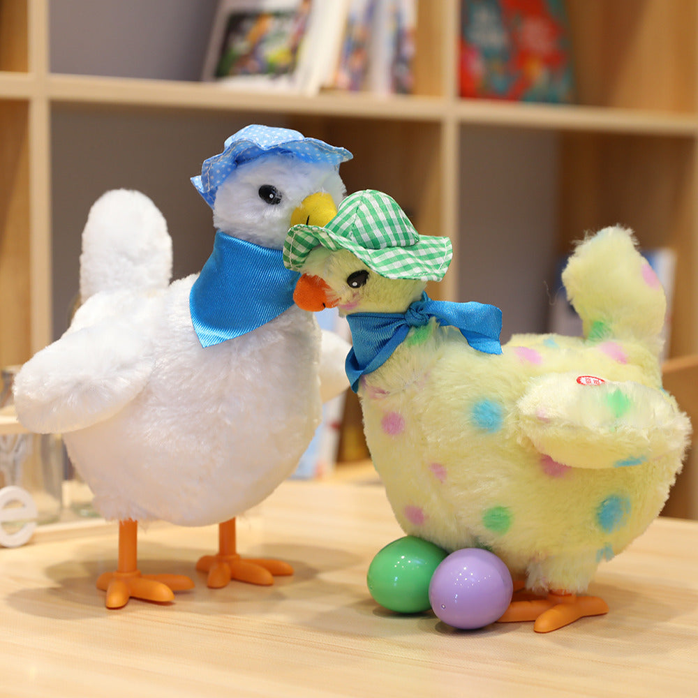 Plush Toy Under Laying Hens Electric Plush Toy