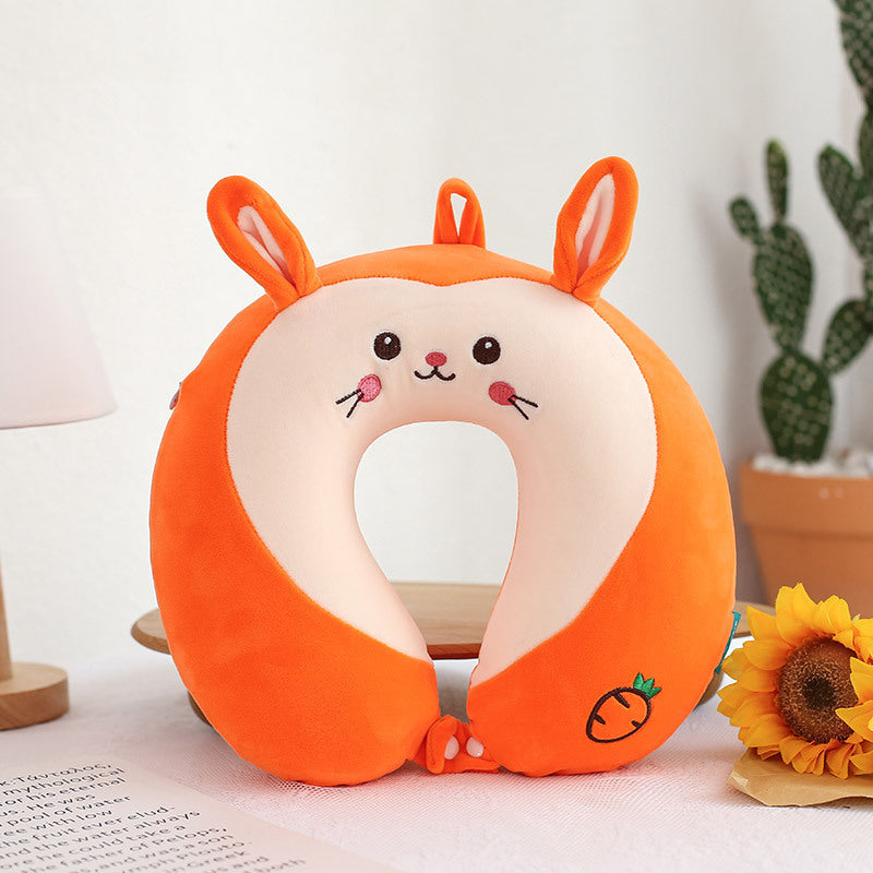 Memory Foam U-shaped Travel Pillow