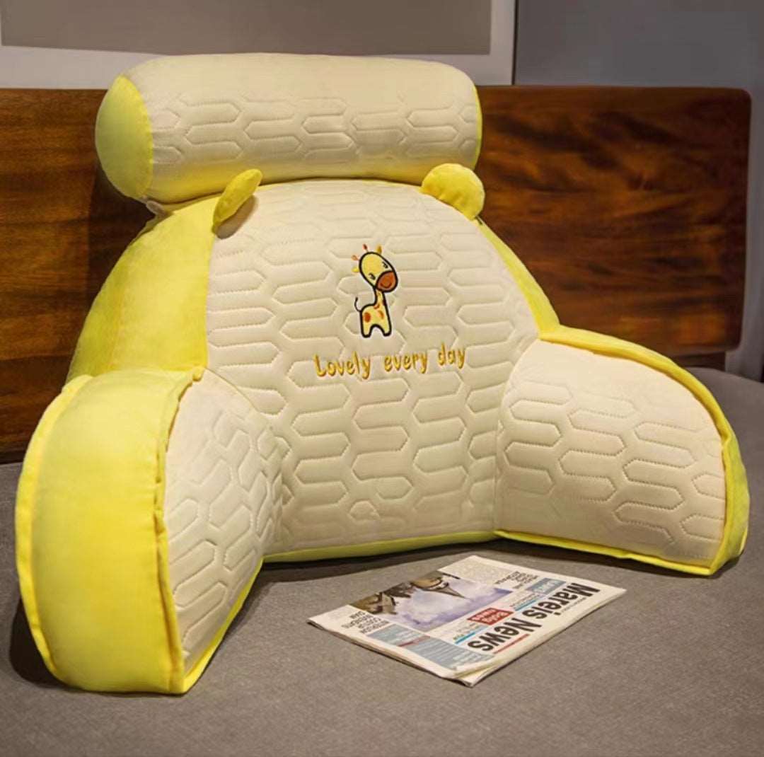 Latex Ice Silk Cartoon Lumbar Pillow