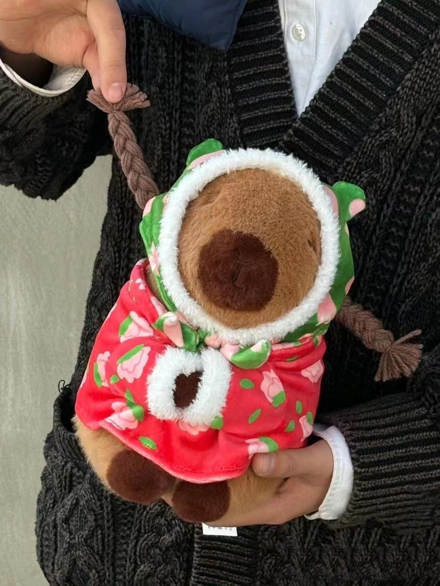 Capybara Jacket Plush Toy