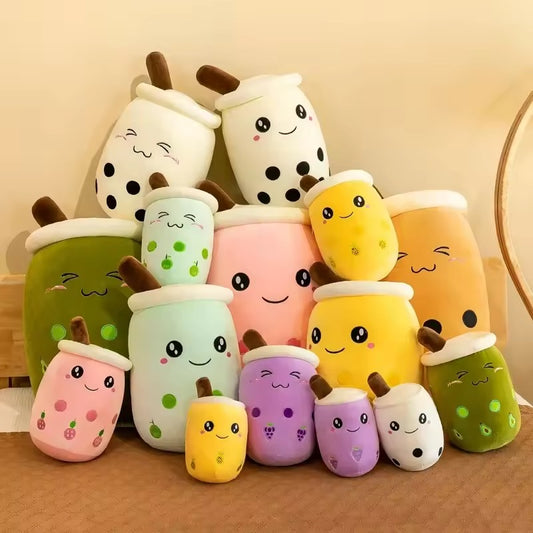 Boba Bubble Tea Plush Toy