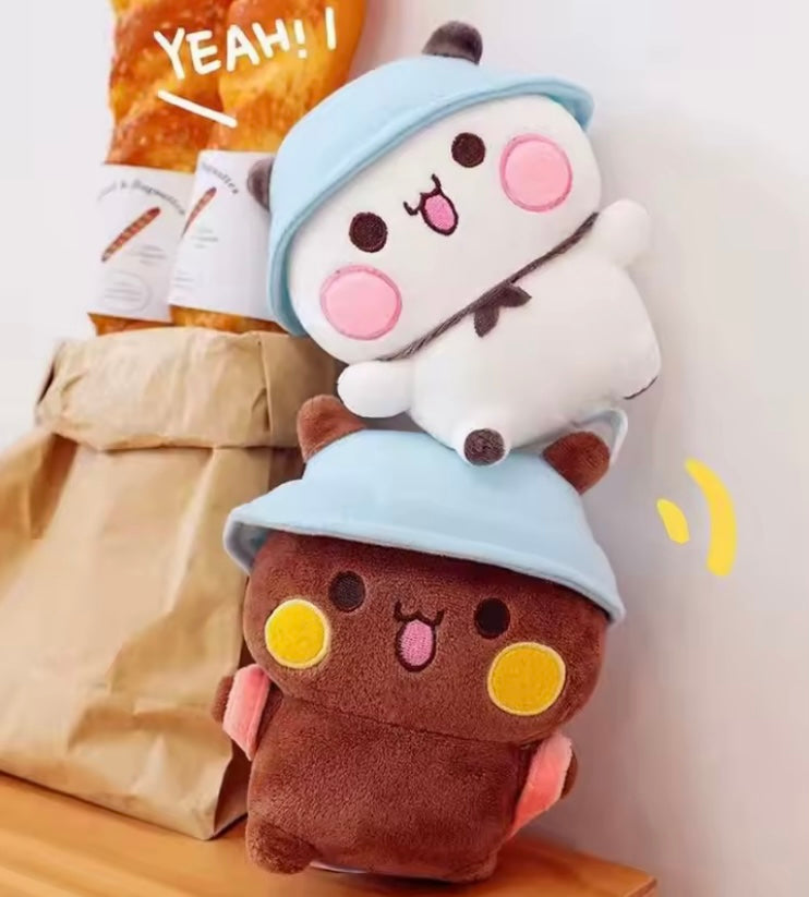 Bubu and Dudu panda plush toy from The Plush Pillow stuffed animal collection UK