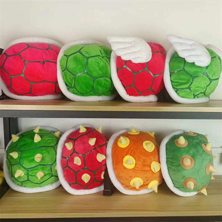 Plush Turtle Shell Backpack for Kids