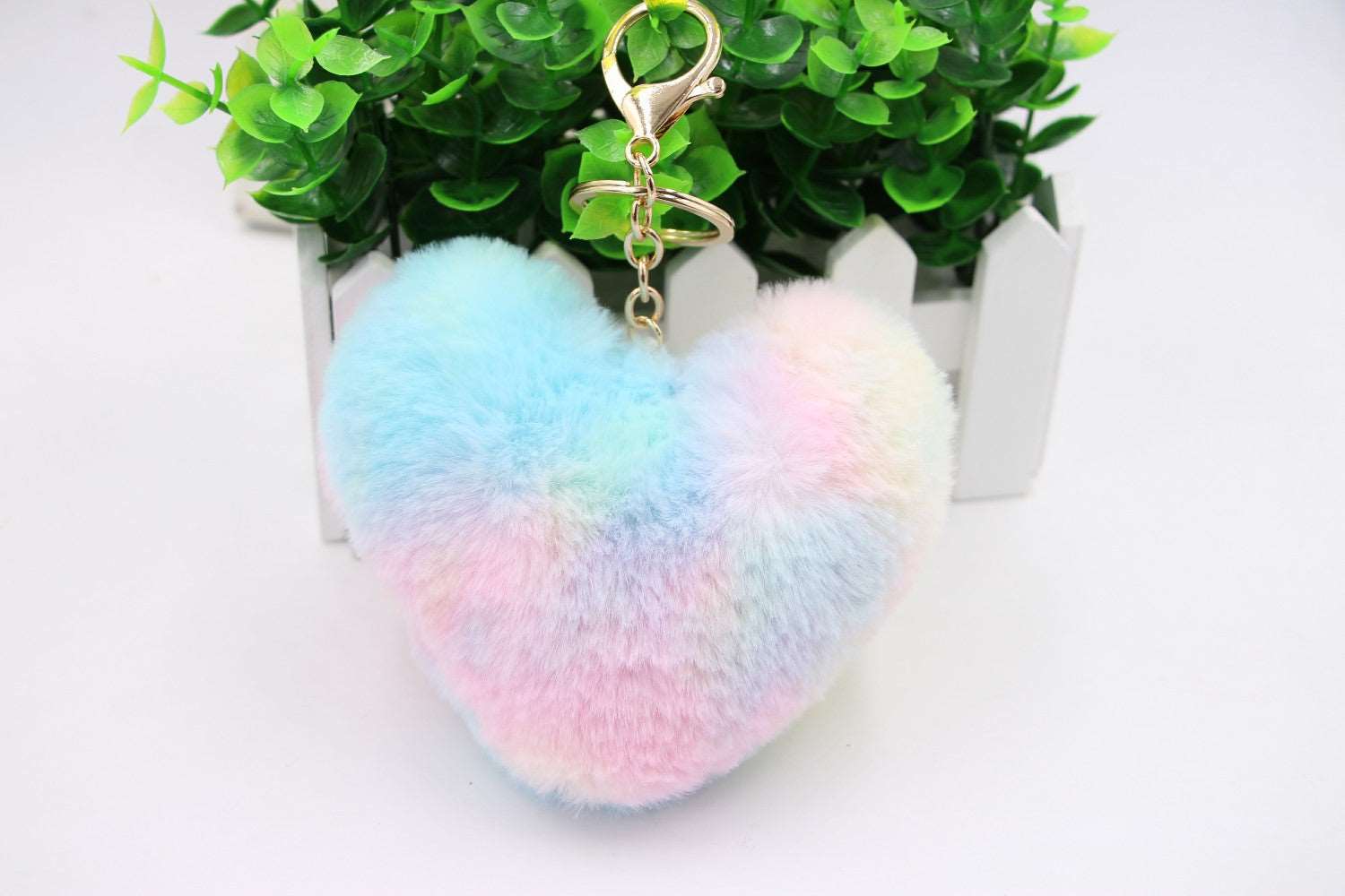 pompom keyring