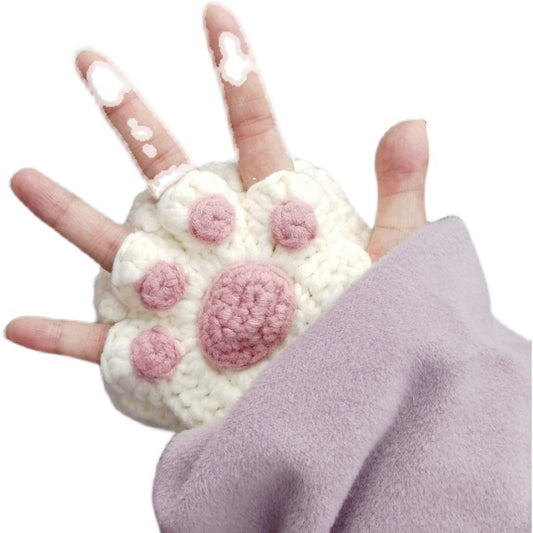 Cat's Paw Plush Gloves