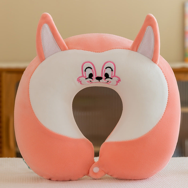 Cartoon Memory U-shaped Travel Pillow