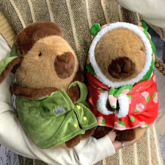 Capybara Jacket Plush Toy