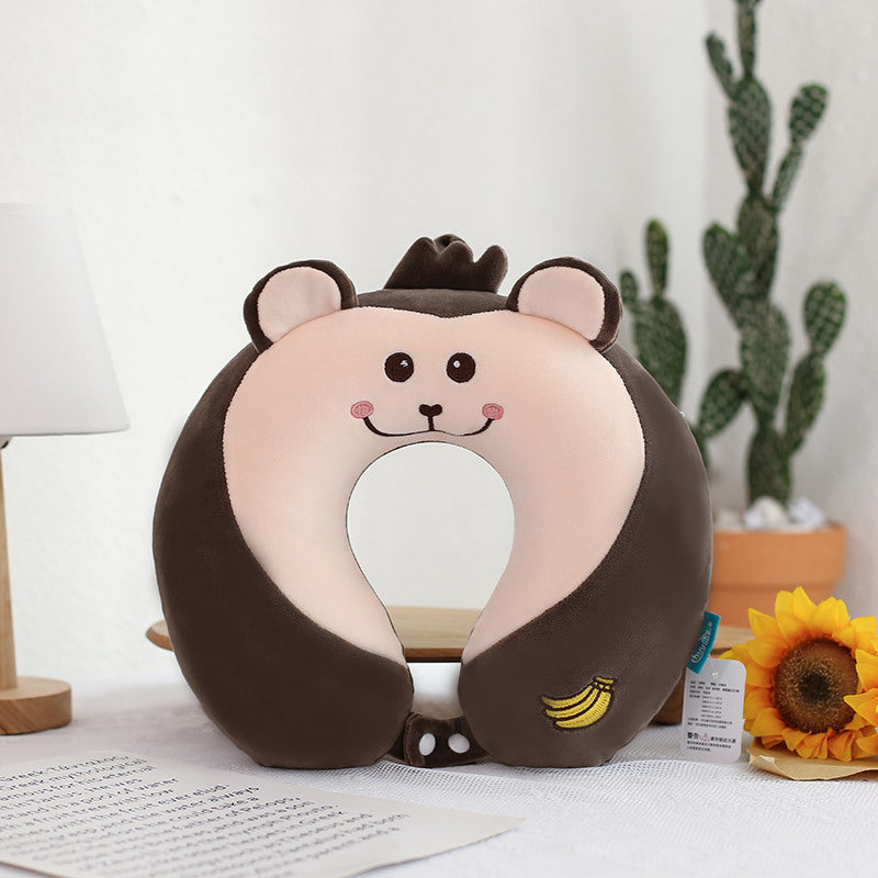 Memory Foam U-shaped Travel Pillow