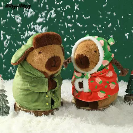 Capybara Jacket Plush Toy