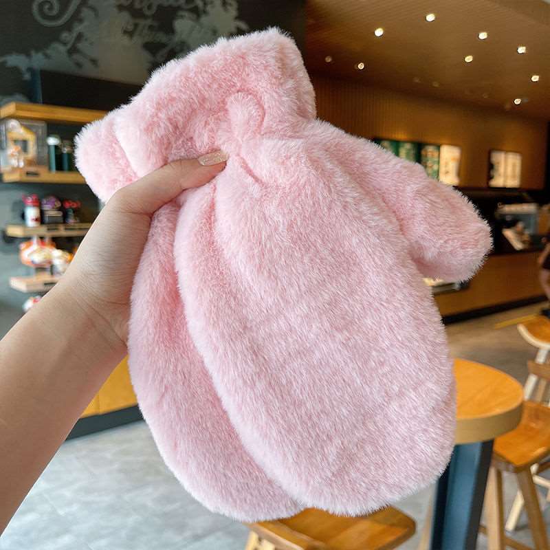 Bear Mittens Warm Plush Gloves