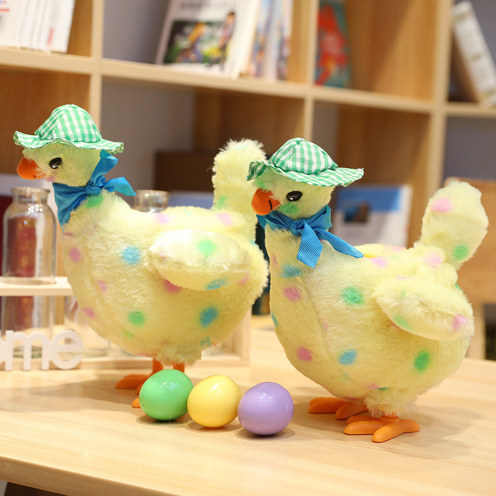 Plush Toy Under Laying Hens Electric Plush Toy