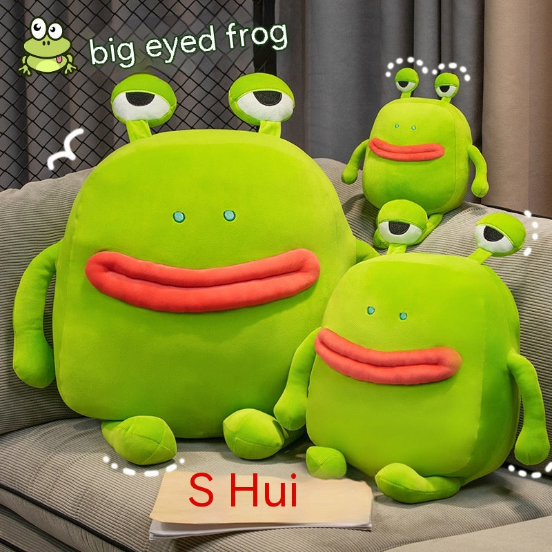 Embrace Quirkiness with Our Ugly And Cute Frog Pillow Plush Toy