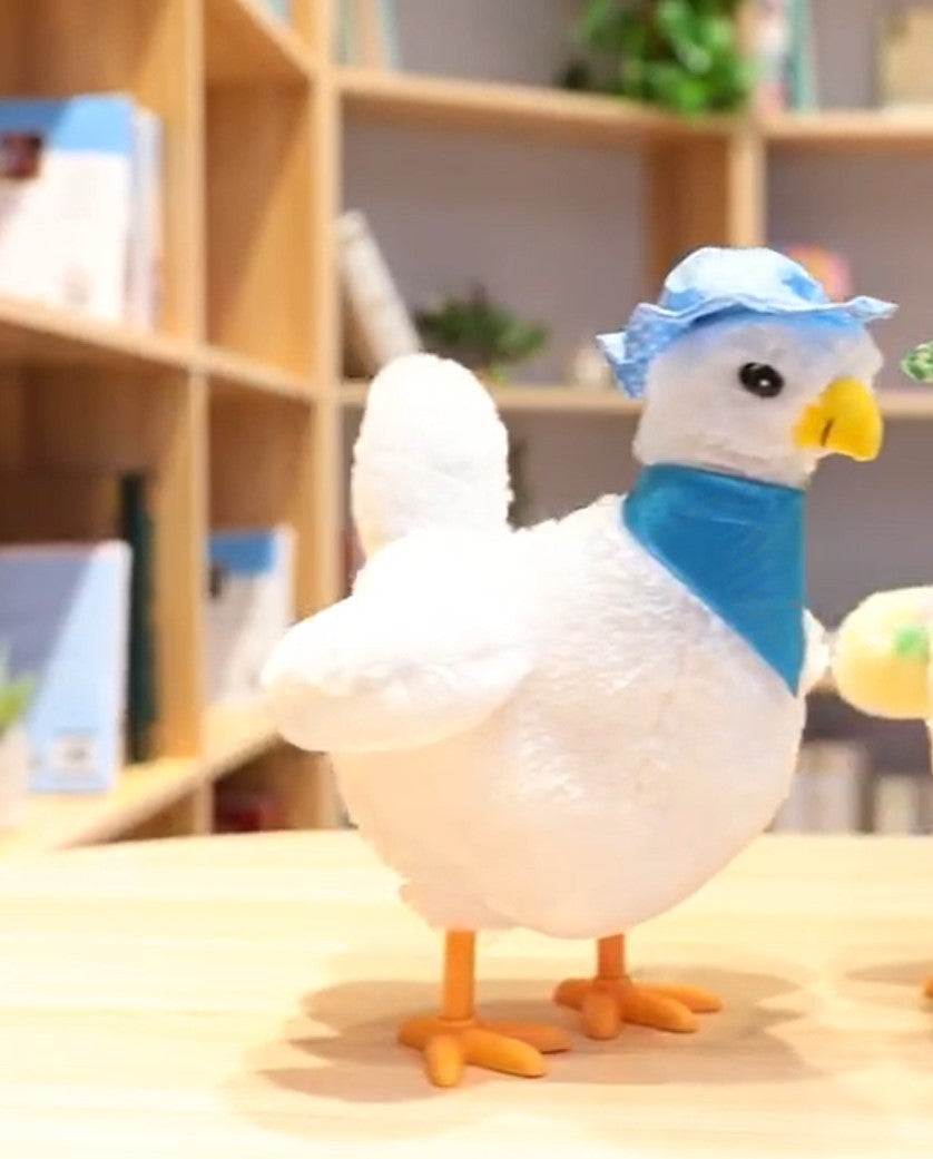 Plush Toy Under Laying Hens Electric Plush Toy