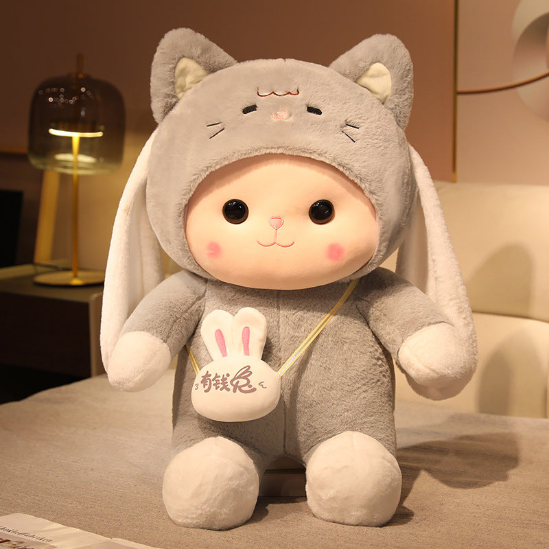 Rabbit Doll Pillow Plush Toy