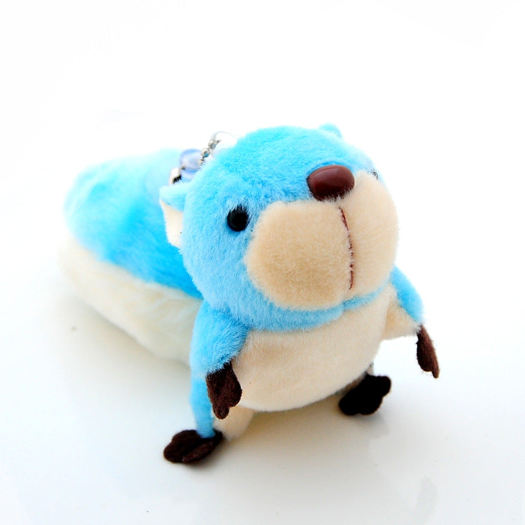 Plush Squirrel Bag Charm Keyring