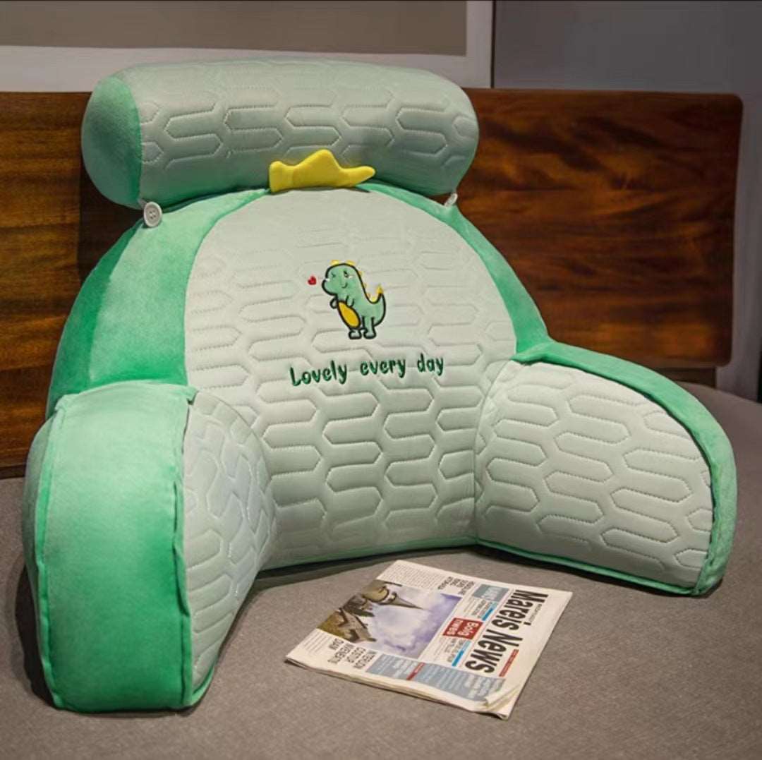 Latex Ice Silk Cartoon Lumbar Pillow