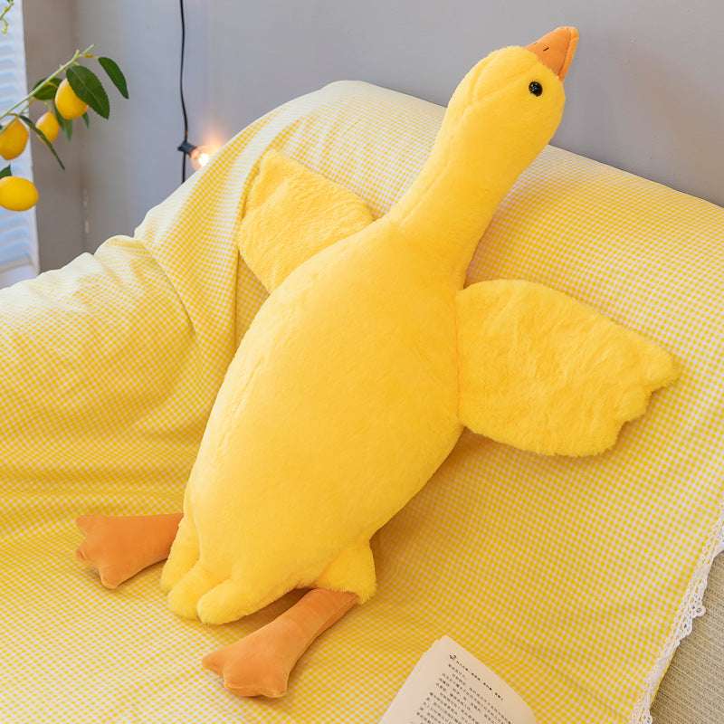 soft goose plush body pillow for sleep