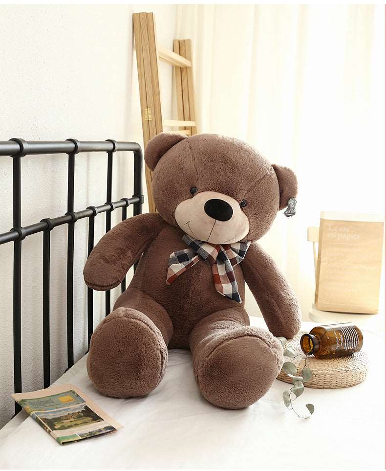 giant soft teddy bear