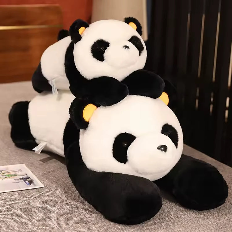 Soft and huggable panda plush toy, ideal for kids and collectors.