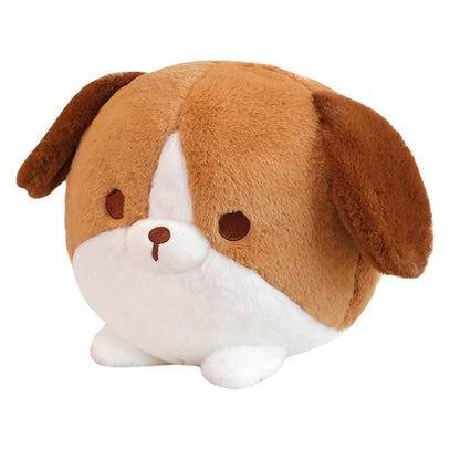 Soft Cute Round Roll Puppy Plush Toy