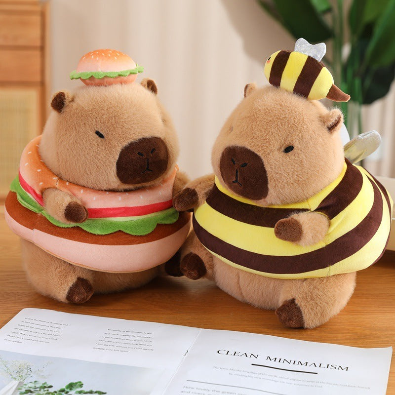 Dress Up Capybara Plush Toy