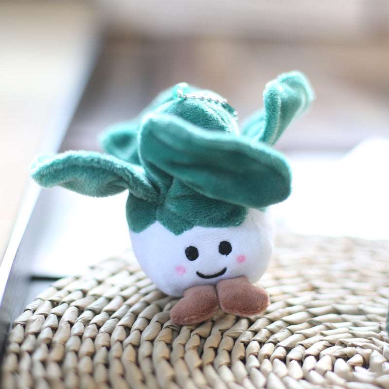 Vegetable Plush Keychain | Bag Charm