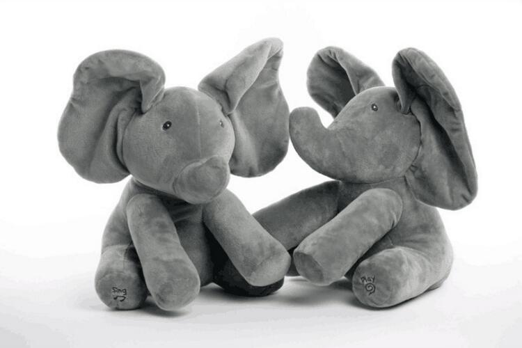 Singing Elephant Animated Plush Toy