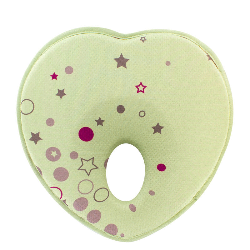 Newborn Infant Anti Roll Head Pillow