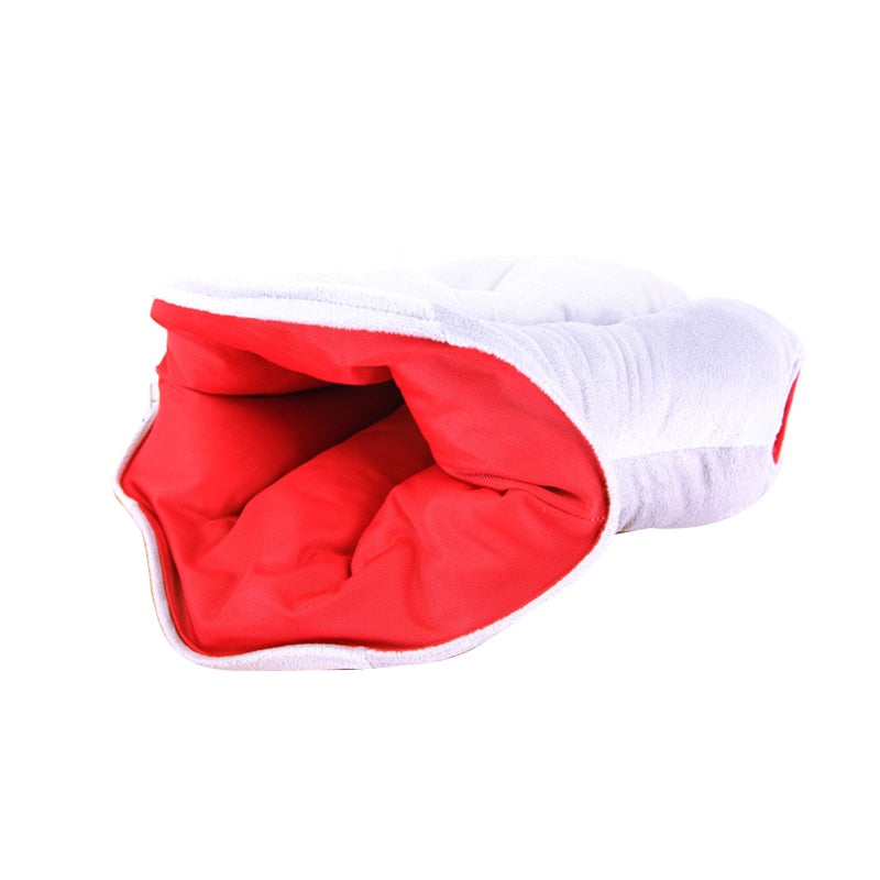 red Ostrich Pillow