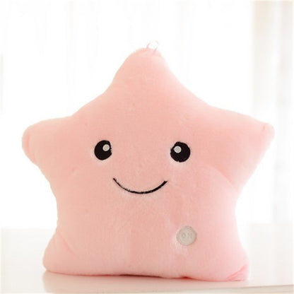 Star Pillow with lights