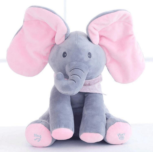 Singing Elephant Animated Plush Toy