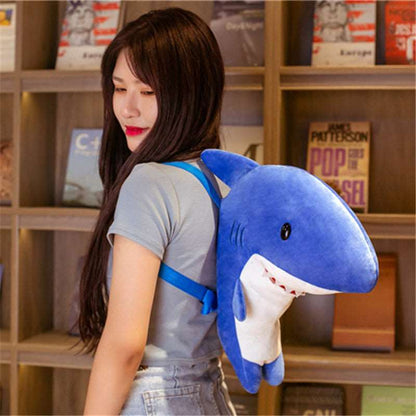 Shark Plush Backpack