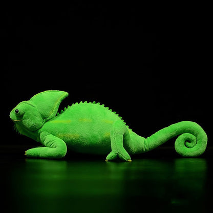 Green Chameleon Soft Plush Toy