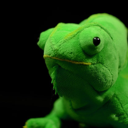 Green Chameleon Soft Plush Toy