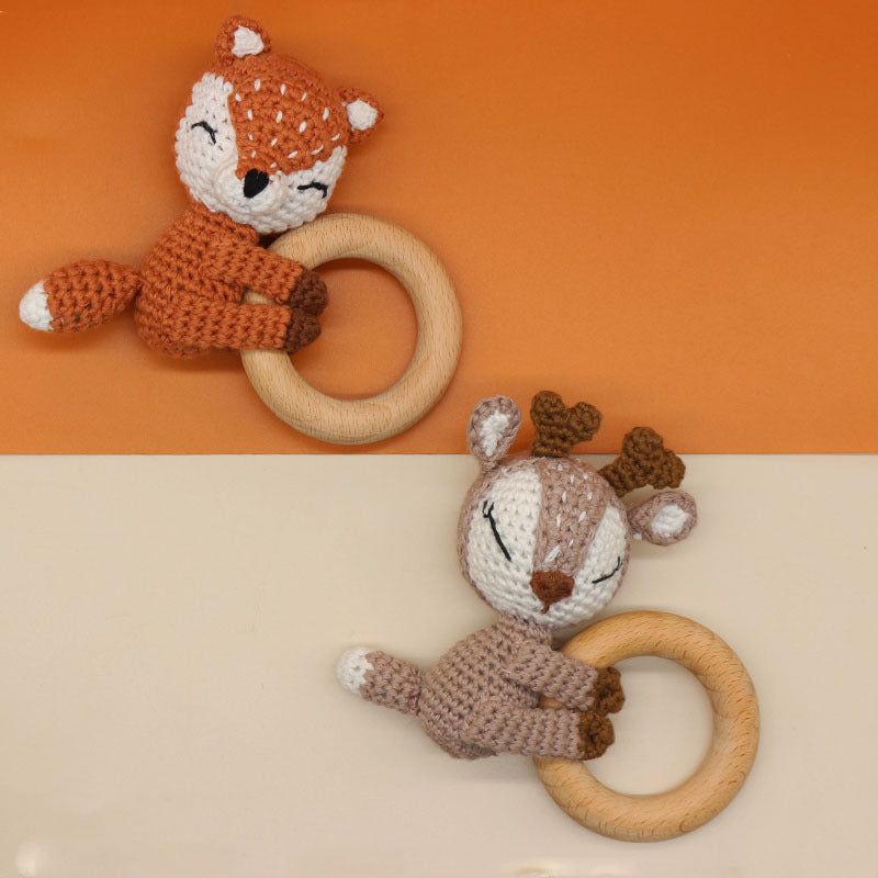 Handmade Fox Baby Toy