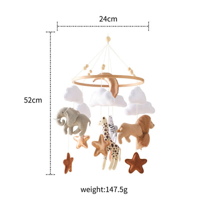 Forest Animal Nursery Crib Decoration