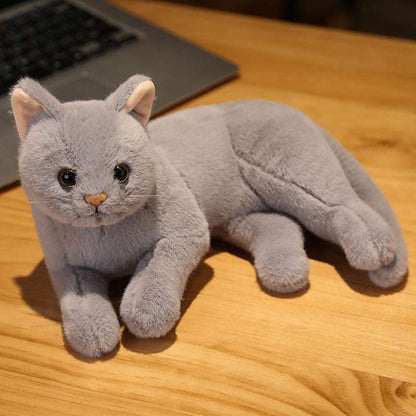 Cute Simulation Cat Doll Pillow Plush Toy
