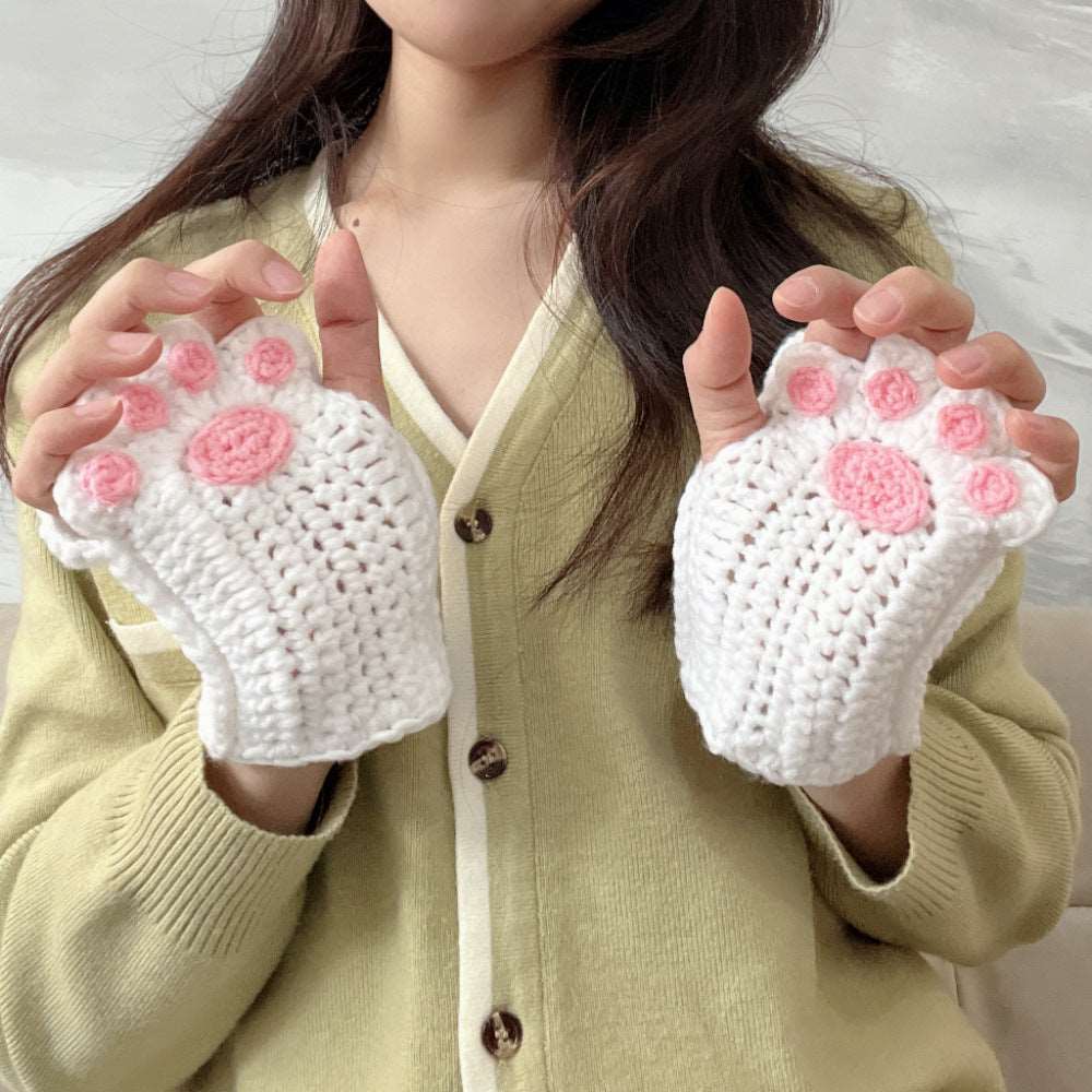 Cat's Paw Plush Gloves