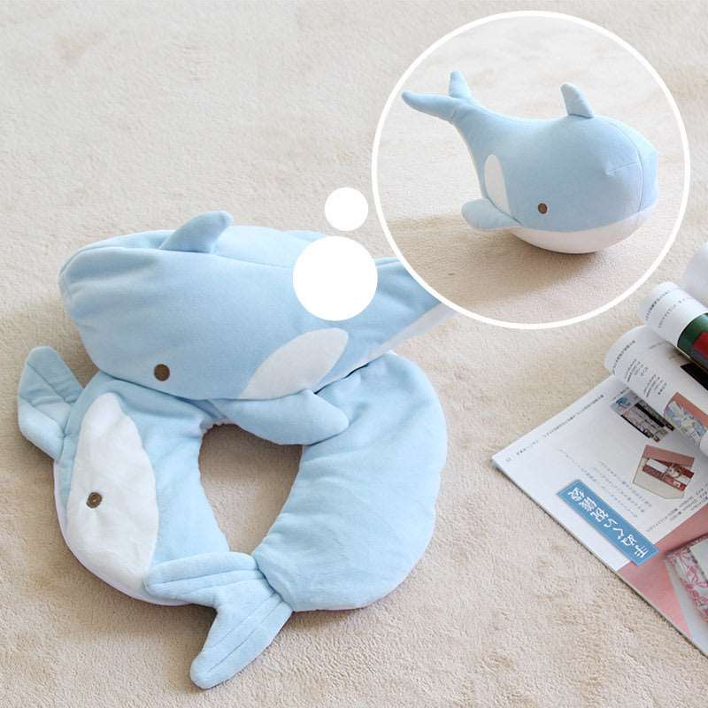 Convertible U-Shaped Travel Pillow