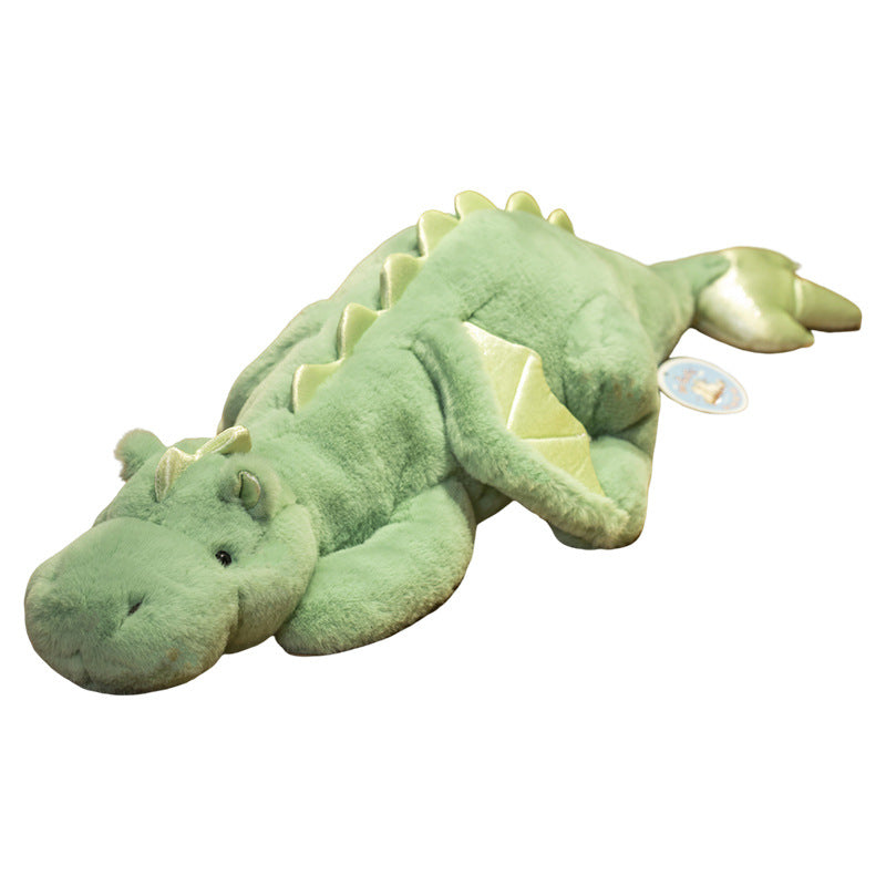 Lying Little Flying Dragon Plush Toy-Large Dinosaur Sleeping Pillow