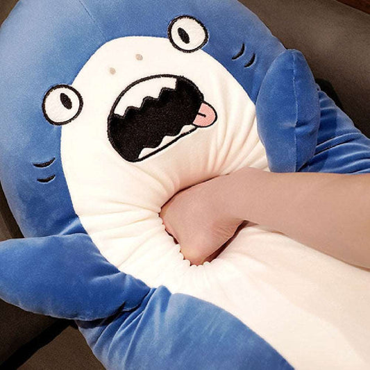 large shark plushie