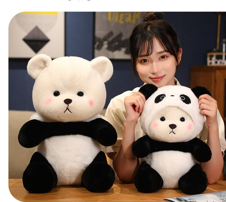 Unleash Your Inner Strength with Transformation Panda Teddy Plush Toy