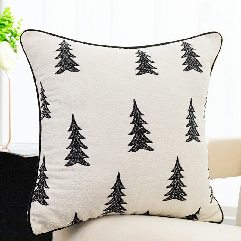 Embroidery Throw Pillow